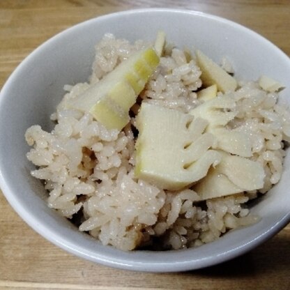 筍のみで美味しく食べられるんですね。家族からも好評でした。
旬の筍を味わうことができました！
ありがとうございました。